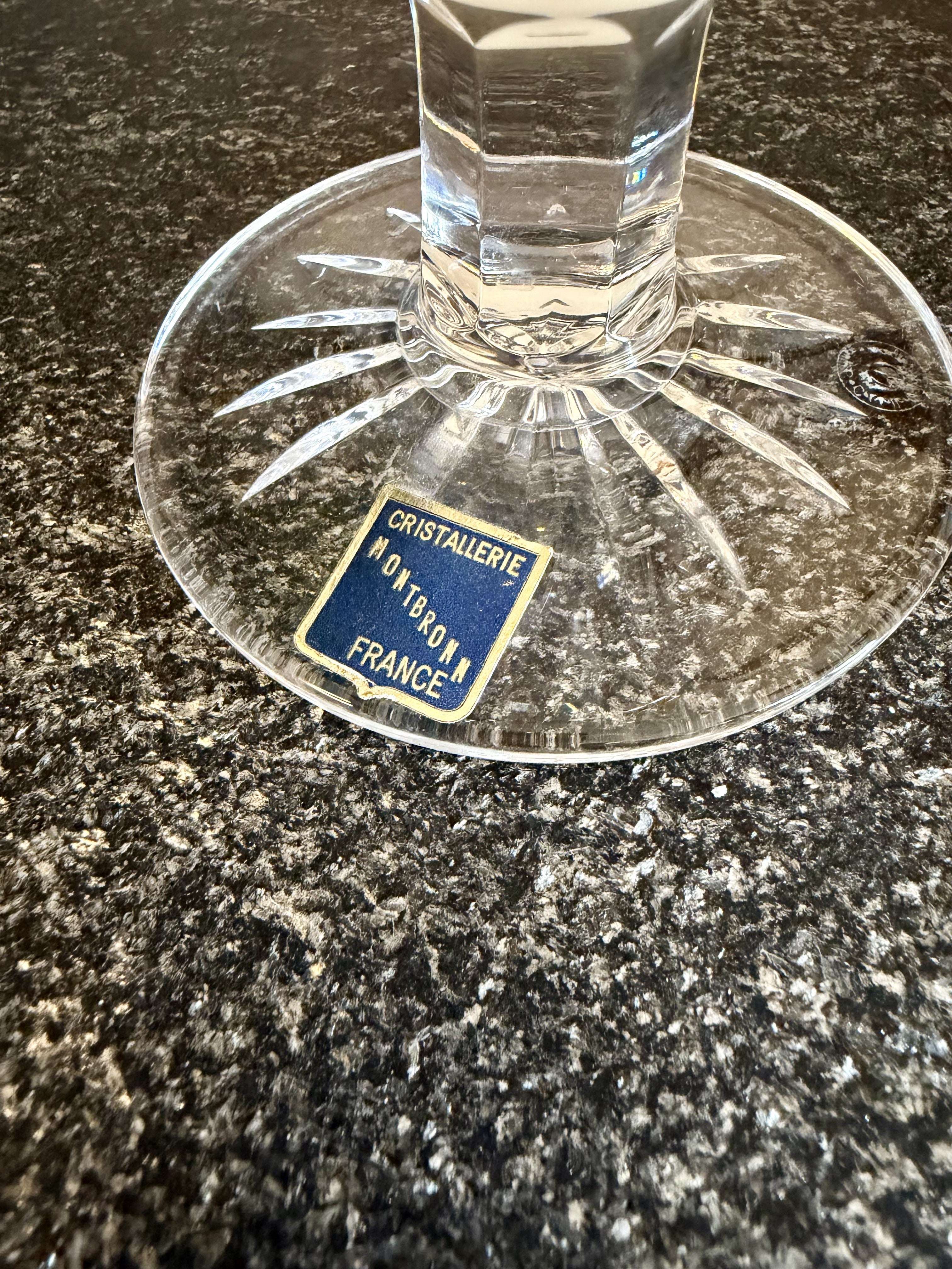 French Crystal Beverage Dispenser with Stopper