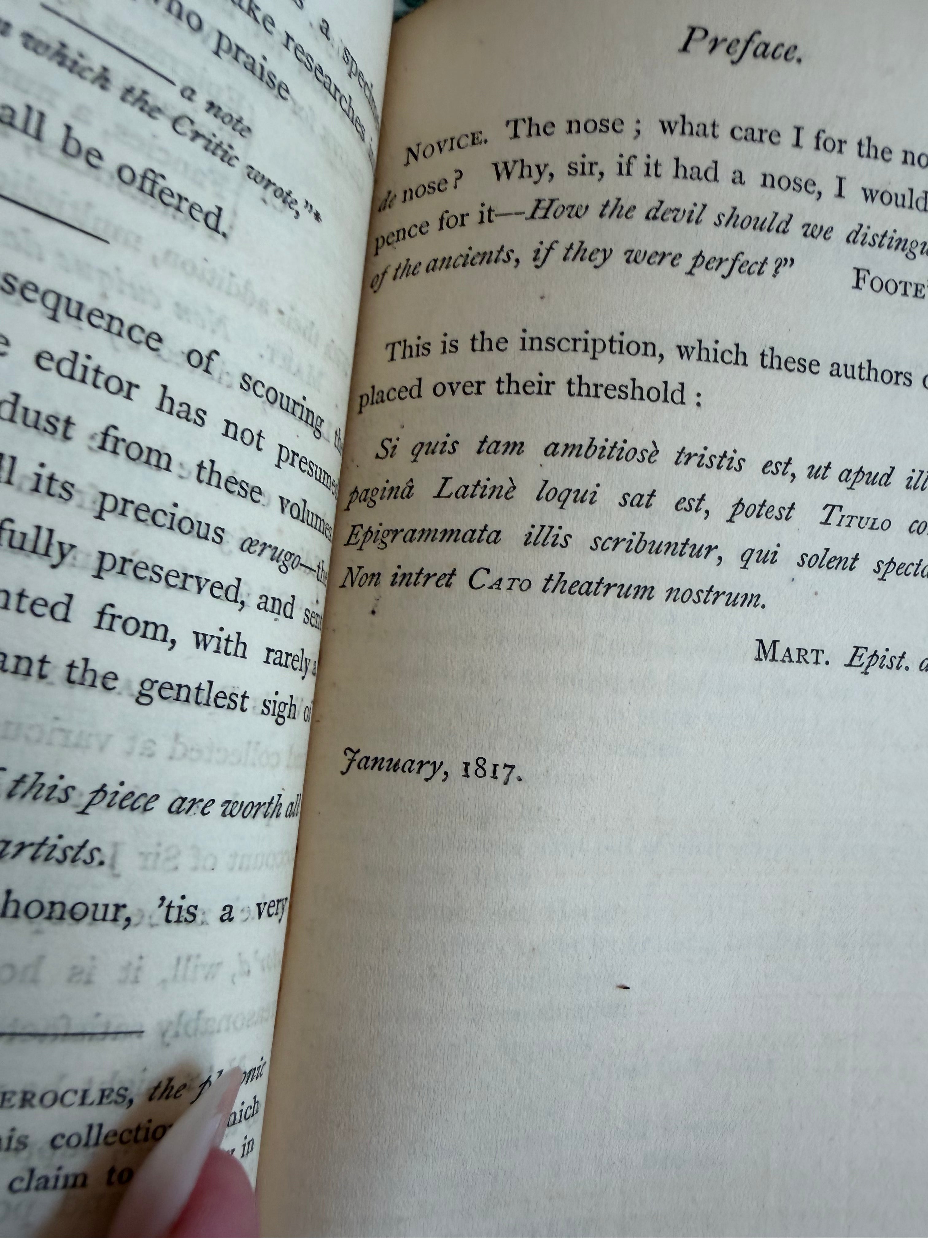 Pair of Antique Leather Books