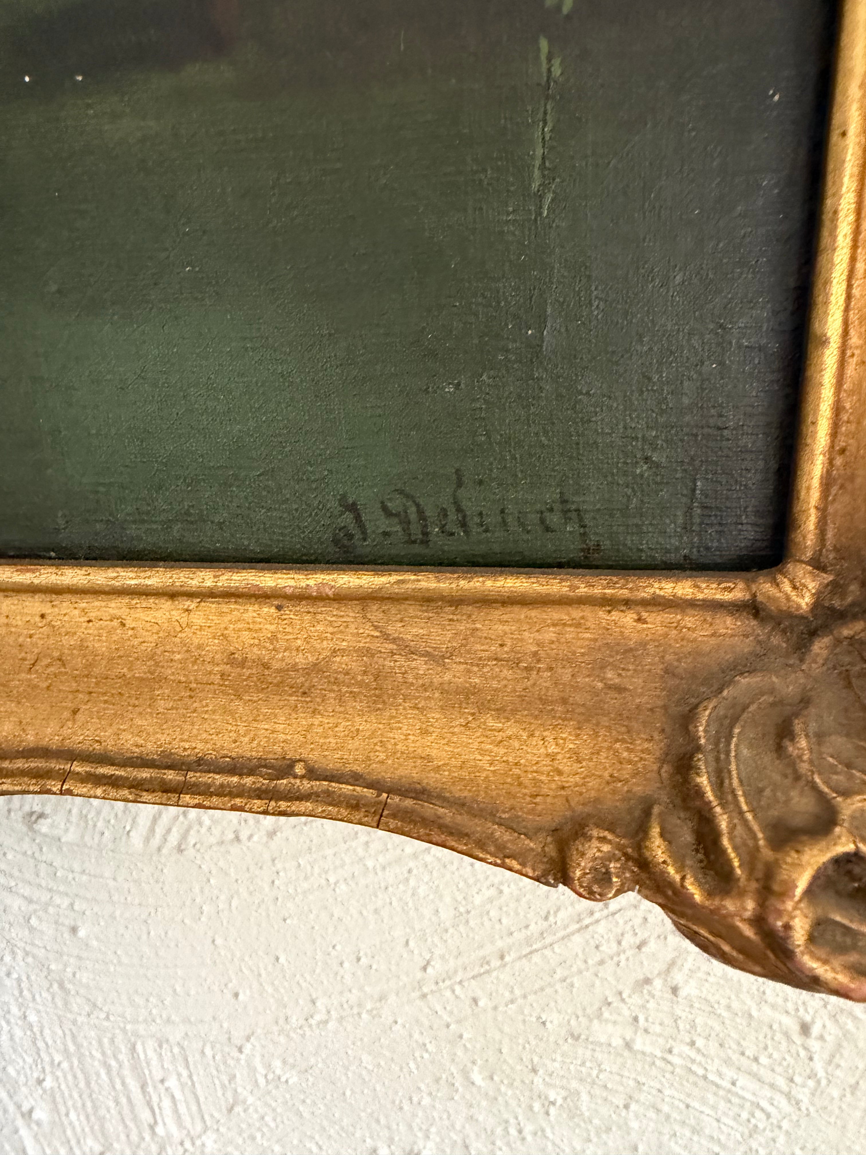 Signed European Oil Painting