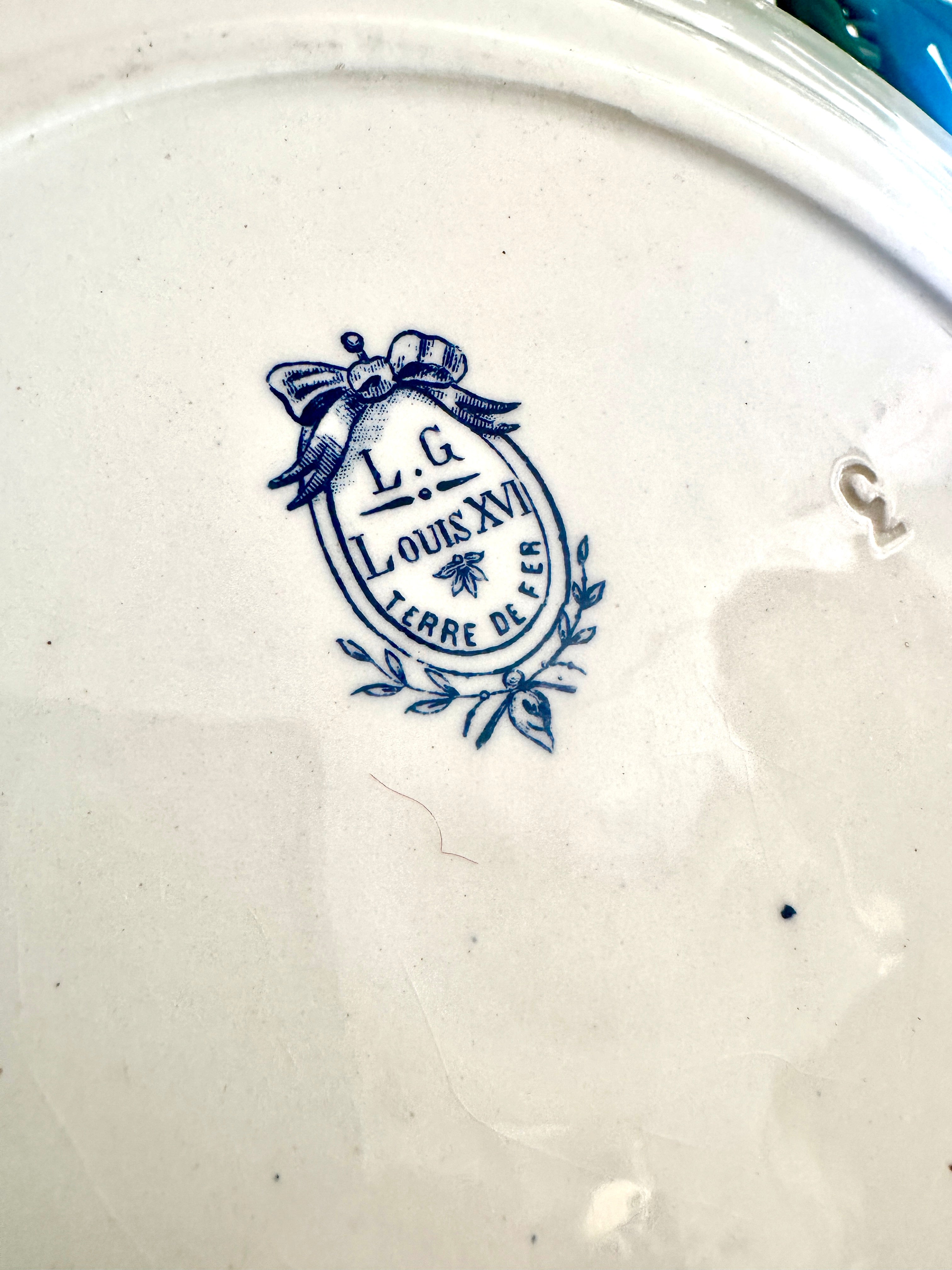 Antique Terre de Fer Plate